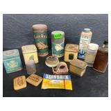 Vintage advertising tens medicine bottles