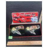 2 Dale Earnhardt JR. pocket knives