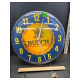 Busch lighted clock