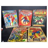 Vintage large comic books Marvel