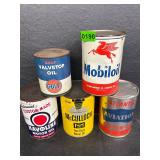 5- vintage oil cans