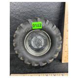 Original US tire advertising ashtray