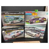 4- vintage factory sealed model kits