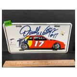 Vintage Daryl Waltrip license plate sealed plastic