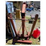 Engine hoist.  Works