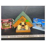 Harley Davidson birdhouse  & collectibles