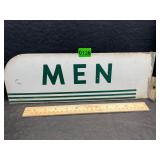 Vintage service station restroom