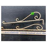 2- 18ï¿½ handmade sign brackets