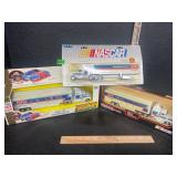 1990s Richard Petty transporter NASCAR lot