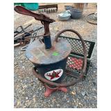 Vintage service station grease dispenser
