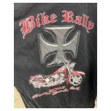 4- vintage Harley Davidson T-shirts XL & L