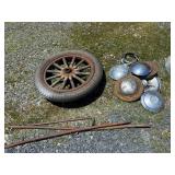 Early wheel and hubcaps