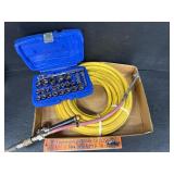 Kobalt socket set and air hose