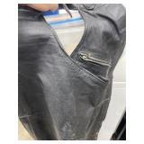 ZODY Inc. leather motorcycle chaps.