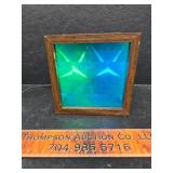 Mid century cube light