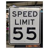 Speed limit sign