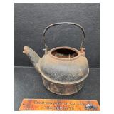 Cast iron tea pot