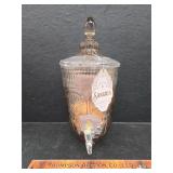 Glass drink dispenser
