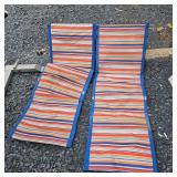 2 Beach Loungers