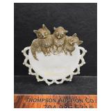 Vintage kitty plate