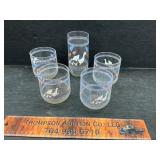 5 Geese Glasses