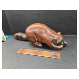 Wood raccoon