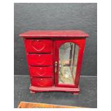 Jewelry box and contents