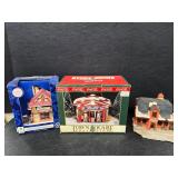 Lighted houses