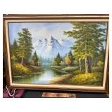 Oil on canvas