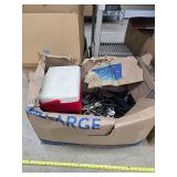 Box of wires and others