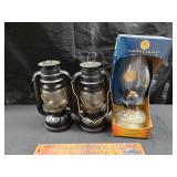 3 oil lamps
