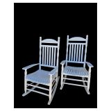 Pair of rocking chairs