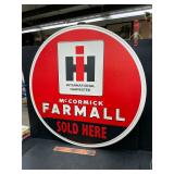 Metal sign