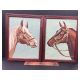 Horse paintings on canvas