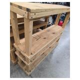Pair of heavy duty shelfs
