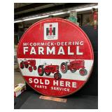 Metal sign