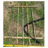 Cast iron fence