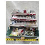 Tackle box and contents