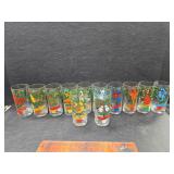 Brockway Glass 12 Days of Christmas set