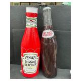 Blow up bottles