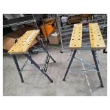 Pair of work benches