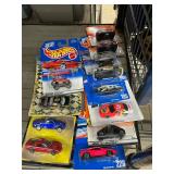 12 die cast cars