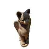 Concrete cat