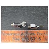 2 cylinder locks with keys