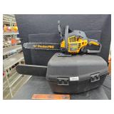 Working Poulon chainsaw