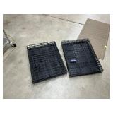 2 animal crates