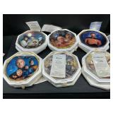 6 Star Trek plates