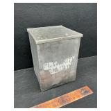 Vintage milk box