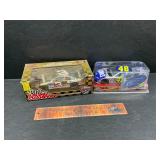 2 die cast cars