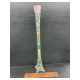 Large vase with marbles